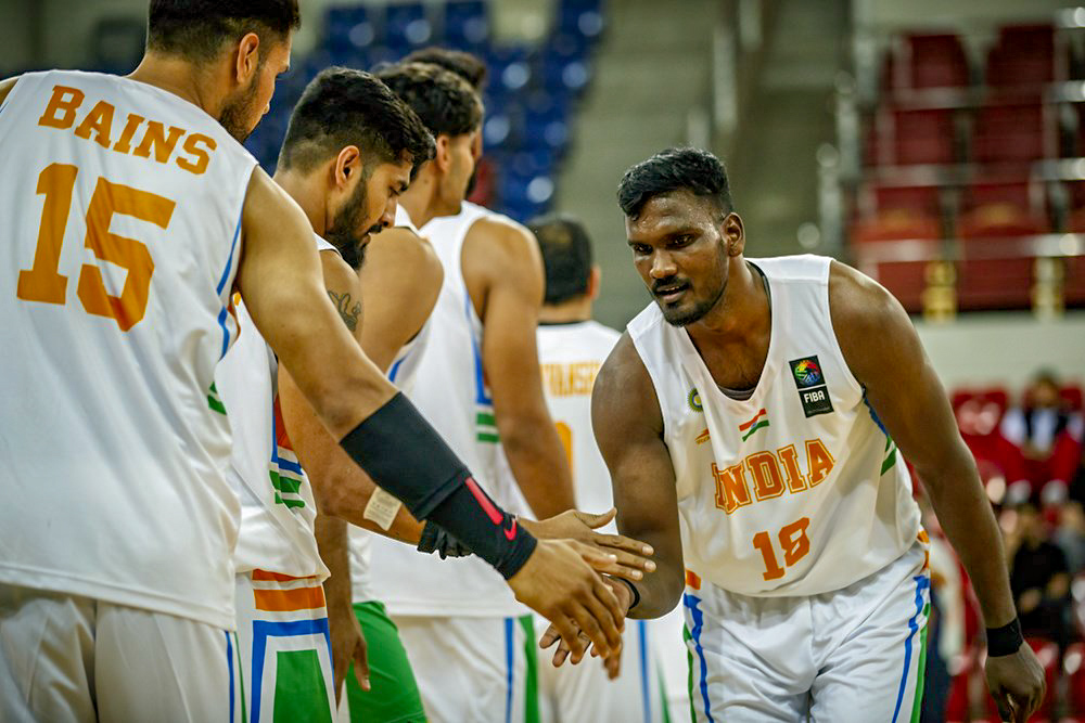 Aravind Annadurai greets Jagdeep Bains