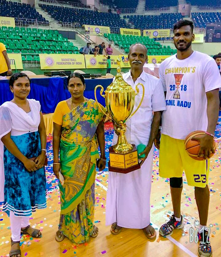 Aravind Annadurai of Tamil Nadu with family